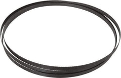 Starrett - 14 TPI, 10' Long x 1/2" Wide x 0.035" Thick, Welded Band Saw Blade - Bi-Metal, Toothed Edge, Raker Tooth Set, Contour Cutting - Benchmark Tooling