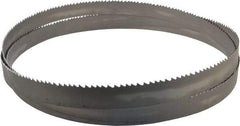 Starrett - 3 to 4 TPI, 12' 6" Long x 1-1/4" Wide x 0.042" Thick, Welded Band Saw Blade - Bi-Metal, Toothed Edge, Raker Tooth Set, Contour Cutting - Benchmark Tooling