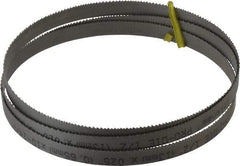 Starrett - 10 to 14 TPI, 5' Long x 1/2" Wide x 0.025" Thick, Welded Band Saw Blade - Bi-Metal, Toothed Edge, Raker Tooth Set, Contour Cutting - Benchmark Tooling