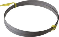 Starrett - 18 TPI, 5' 4-1/2" Long x 1/2" Wide x 0.02" Thick, Welded Band Saw Blade - Bi-Metal, Toothed Edge, Wavy Tooth Set, Contour Cutting - Benchmark Tooling