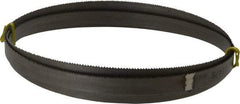 Starrett - 14 TPI, 5' 5" Long x 1/2" Wide x 0.035" Thick, Welded Band Saw Blade - Bi-Metal, Toothed Edge, Raker Tooth Set, Contour Cutting - Benchmark Tooling