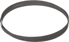 Starrett - 10 to 14 TPI, 7' 5" Long x 1/2" Wide x 0.025" Thick, Welded Band Saw Blade - Bi-Metal, Toothed Edge, Raker Tooth Set, Contour Cutting - Benchmark Tooling