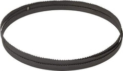Starrett - 6 to 10 TPI, 7' 5" Long x 1/2" Wide x 0.035" Thick, Welded Band Saw Blade - Bi-Metal, Toothed Edge, Raker Tooth Set, Contour Cutting - Benchmark Tooling