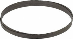 Starrett - 8 to 12 TPI, 7' 5" Long x 1/2" Wide x 0.035" Thick, Welded Band Saw Blade - Bi-Metal, Toothed Edge, Raker Tooth Set, Contour Cutting - Benchmark Tooling