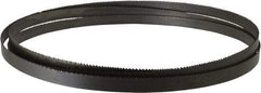 Starrett - 10 to 14 TPI, 7' 6" Long x 1/2" Wide x 0.035" Thick, Welded Band Saw Blade - Bi-Metal, Toothed Edge, Raker Tooth Set, Contour Cutting - Benchmark Tooling
