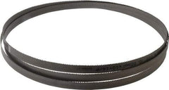 Starrett - 10 to 14 TPI, 7' 8" Long x 1/2" Wide x 0.025" Thick, Welded Band Saw Blade - Bi-Metal, Toothed Edge, Raker Tooth Set, Contour Cutting - Benchmark Tooling