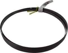 Starrett - 14 TPI, 7' 8" Long x 1/2" Wide x 0.035" Thick, Welded Band Saw Blade - Bi-Metal, Toothed Edge, Raker Tooth Set, Contour Cutting - Benchmark Tooling
