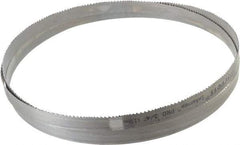 Starrett - 6 to 10 TPI, 8' 10" Long x 3/4" Wide x 0.035" Thick, Welded Band Saw Blade - Bi-Metal, Toothed Edge, Raker Tooth Set, Contour Cutting - Benchmark Tooling
