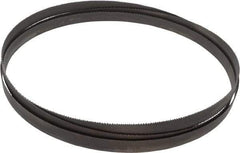 Starrett - 10 to 14 TPI, 9' 7-1/2" Long x 3/4" Wide x 0.035" Thick, Welded Band Saw Blade - Bi-Metal, Toothed Edge, Raker Tooth Set, Contour Cutting - Benchmark Tooling