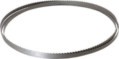 Starrett - 4 TPI, 10' Long x 1/2" Wide x 0.025" Thick, Welded Band Saw Blade - Bi-Metal, Toothed Edge, Raker Tooth Set, Contour Cutting - Benchmark Tooling