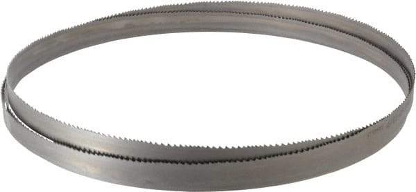 Starrett - 6 to 10 TPI, 10' 5" Long x 3/4" Wide x 0.035" Thick, Welded Band Saw Blade - Bi-Metal, Toothed Edge, Raker Tooth Set, Contour Cutting - Benchmark Tooling
