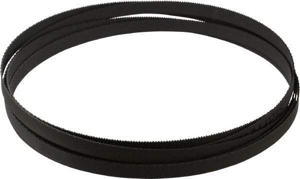 Starrett - 14 TPI, 11' 1" Long x 1/2" Wide x 0.035" Thick, Welded Band Saw Blade - Bi-Metal, Toothed Edge, Raker Tooth Set, Contour Cutting - Benchmark Tooling