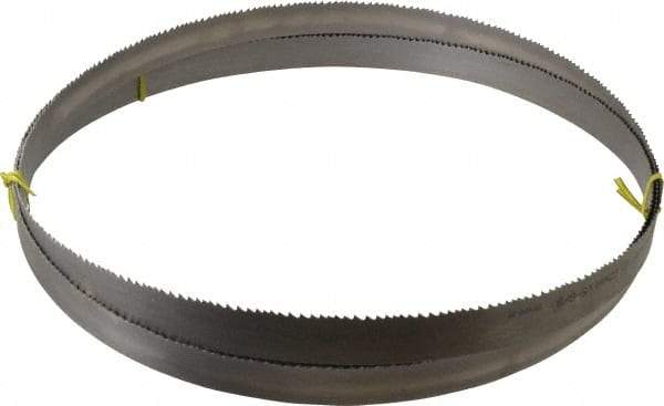 Starrett - 5 to 8 TPI, 11' 9" Long x 1" Wide x 0.035" Thick, Welded Band Saw Blade - Bi-Metal, Toothed Edge, Raker Tooth Set, Contour Cutting - Benchmark Tooling