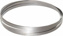 Starrett - 10 to 14 TPI, 12' Long x 1/2" Wide x 0.025" Thick, Welded Band Saw Blade - Bi-Metal, Toothed Edge, Raker Tooth Set, Contour Cutting - Benchmark Tooling