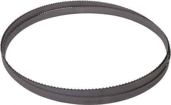 Starrett - 6 TPI, 12' 6" Long x 1/2" Wide x 0.025" Thick, Welded Band Saw Blade - Bi-Metal, Toothed Edge, Raker Tooth Set, Contour Cutting - Benchmark Tooling