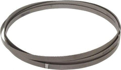 Starrett - 10 to 14 TPI, 12' 10" Long x 1/2" Wide x 0.025" Thick, Welded Band Saw Blade - Bi-Metal, Toothed Edge, Raker Tooth Set, Contour Cutting - Benchmark Tooling