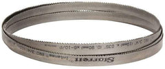 Starrett - 6 to 10 TPI, 14' 5" Long x 3/4" Wide x 0.035" Thick, Welded Band Saw Blade - Bi-Metal, Toothed Edge, Raker Tooth Set, Contour Cutting - Benchmark Tooling