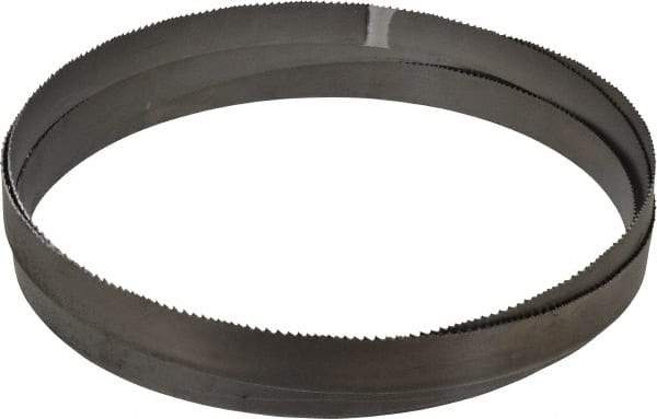 Starrett - 6 to 10 TPI, 15' 6" Long x 1" Wide x 0.035" Thick, Welded Band Saw Blade - Bi-Metal, Toothed Edge, Raker Tooth Set, Contour Cutting - Benchmark Tooling