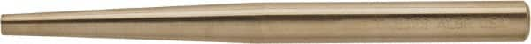 Ampco - 1/4" Nonsparking Punch - 4-3/4" OAL, Nickel Aluminum Bronze - Benchmark Tooling