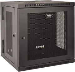 Tripp-Lite - 23.63" Overall Width x 10" Rack Height x 21.63" Overall Depth Data Cable Enclosure - 200 Lb Capacity, Black - Benchmark Tooling