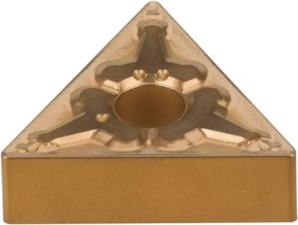 Tungaloy - TNMG333 TM Grade T9125 Carbide Turning Insert - TiCN/Al2O3 Finish, 60° Triangle, 3/8" Inscr Circle, 3/16" Thick, 3/64" Corner Radius - Benchmark Tooling