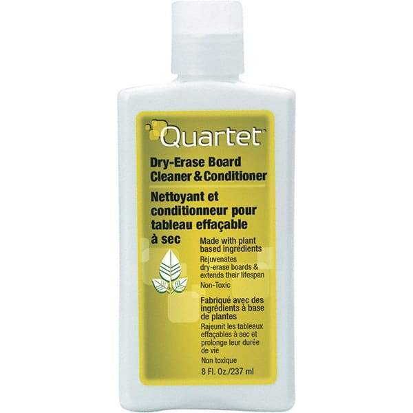 Quartet - 8 oz Bottle White Board & Dry Erase Board Cleaner - For Use with Dry Erase Marker Boards - Benchmark Tooling