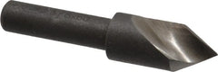 Keo - 3/8" Head Diam, 1/4" Shank Diam, 1 Flute 60° High Speed Steel Countersink - Benchmark Tooling