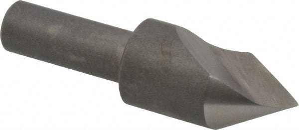 Keo - 5/8" Head Diam, 3/8" Shank Diam, 1 Flute 60° High Speed Steel Countersink - Benchmark Tooling