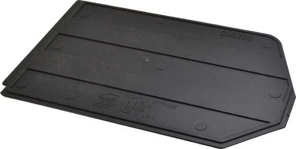 Quantum Storage - 10.8" Wide x 7" High, Black Bin Divider - Use with Bin QUS239 - Benchmark Tooling