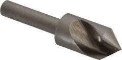 Keo - 1/2" Head Diam, 1/4" Shank Diam, 1 Flute 82° High Speed Steel Countersink - Benchmark Tooling