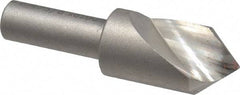 Keo - 5/8" Head Diam, 3/8" Shank Diam, 1 Flute 82° High Speed Steel Countersink - Bright Finish, 2-1/4" OAL, Single End, Straight Shank, Right Hand Cut - Benchmark Tooling