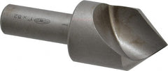 Keo - 1" Head Diam, 1/2" Shank Diam, 1 Flute 82° High Speed Steel Countersink - Benchmark Tooling