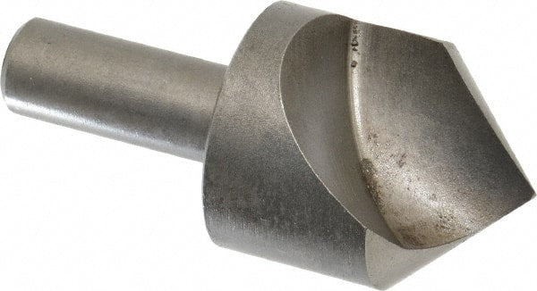 Keo - 1-1/4" Head Diam, 1/2" Shank Diam, 1 Flute 90° High Speed Steel Countersink - Benchmark Tooling