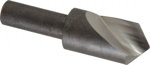 Keo - 5/8" Head Diam, 3/8" Shank Diam, 1 Flute 100° High Speed Steel Countersink - Benchmark Tooling