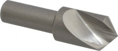 Keo - 3/4" Head Diam, 1/2" Shank Diam, 1 Flute 100° High Speed Steel Countersink - Benchmark Tooling