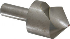 Keo - 1-1/4" Head Diam, 1/2" Shank Diam, 1 Flute 100° High Speed Steel Countersink - Benchmark Tooling