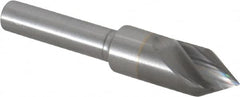 M.A. Ford - 3/8" Head Diam, 1/4" Shank Diam, 1 Flute 60° Solid Carbide Countersink - Benchmark Tooling