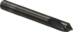 M.A. Ford - 1/4" Head Diam, 1/4" Shank Diam, 1 Flute 82° Solid Carbide Countersink - Benchmark Tooling