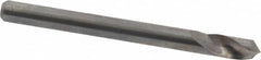 M.A. Ford - 1/8" Head Diam, 1/8" Shank Diam, 1 Flute 100° Solid Carbide Countersink - Bright Finish, 1-1/2" OAL, 0.03" Nose Diam, Single End, Straight Shank, Right Hand Cut - Benchmark Tooling