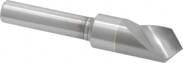 M.A. Ford - 3/8" Head Diam, 1/4" Shank Diam, 1 Flute 100° Solid Carbide Countersink - Benchmark Tooling