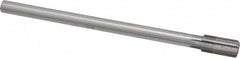 Made in USA - 9/16" Diam, 7/16" Max Diam Straight Shank, 1-1/8" Flute Length, Machine Expansion Reamer - Benchmark Tooling