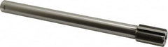 Made in USA - 31/32" Diam, 3/4" Max Diam Straight Shank, 1-1/2" Flute Length, Machine Expansion Reamer - Straight Flute, 10" OAL, Right Hand Cut, 8 Flutes, Carbide-Tipped, Bright Finish - Benchmark Tooling