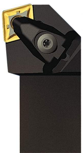 Seco - DCKN, Left Hand Cut, 1" Shank Height x 1" Shank Width, Negative Rake Indexable Turning Toolholder - 6" OAL, CN..43. Insert Compatibility, Series Clamp Lock - Benchmark Tooling