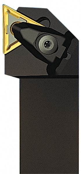 Seco - DTJN, Left Hand Cut, 1" Shank Height x 1" Shank Width, Negative Rake Indexable Turning Toolholder - 6" OAL, TN..33. Insert Compatibility, Series Clamp Lock - Benchmark Tooling