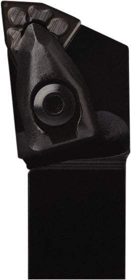 Seco - DWLN, Left Hand Cut, 95° Lead Angle, 16mm Shank Height x 16mm Shank Width, Negative Rake Indexable Turning Toolholder - 100mm OAL, WN..0604.. Insert Compatibility, Series Dual Clamp - Benchmark Tooling