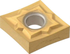 Seco - CNGP430 MF1 Grade TS2000 Carbide Turning Insert - TiAlN/TiN Finish, 80° Diamond, 1/2" Inscr Circle, 3/16" Thick, 0.002" Corner Radius - Benchmark Tooling