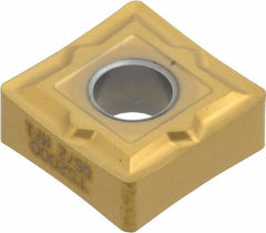 Seco - SNMP432 MF1 Grade TS2000 Carbide Turning Insert - TiAlN/TiN Finish, 90° Square, 1/2" Inscr Circle, 3/16" Thick, 1/32" Corner Radius - Benchmark Tooling