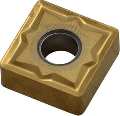 Seco - SNMG432 MR3 Grade TS2000 Carbide Turning Insert - TiAlN/TiN Finish, 90° Square, 1/2" Inscr Circle, 3/16" Thick, 1/32" Corner Radius - Benchmark Tooling