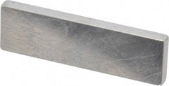 Mitutoyo - 0.101" Rectangular Steel Gage Block - Accuracy Grade 0, Includes Certificate of Inspection - Benchmark Tooling