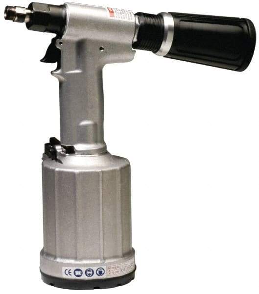 HUCK - Up to 1/4" Capacity, Air Riveting Hammer - 1.026" Long Stroke, 1/4" Inlet - Benchmark Tooling